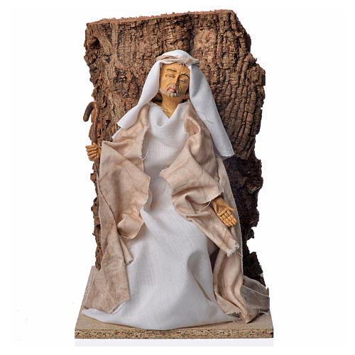 Animated nativity scene figurine, Saint Joseph, 30 cm 1