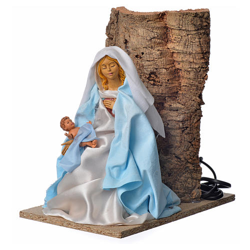 Animated nativity scene figurine, Our Lady, 30 cm 2