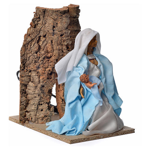 Animated nativity scene figurine, Our Lady, 30 cm 3