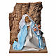 Virgen María 30 cm. movimiento belén s1