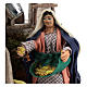 Neapolitan Nativity figurine, moving lady with hens, 10 cm s2