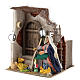 Neapolitan Nativity figurine, moving lady with hens, 10 cm s3