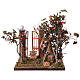 Orange picking animated scene, Neapolitan Nativity 12cm s1