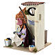 Animated woman hanging clothes 10cm Neapolitan Nativity s2
