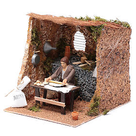 Belén napolitano: Amasadora 10cm movimiento belén