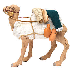 Animated camel 24cm Neapolitan Nativity