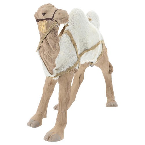 Animated camel 24cm Neapolitan Nativity 7