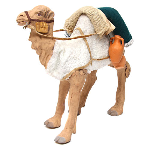 Animated camel 24cm Neapolitan Nativity 2