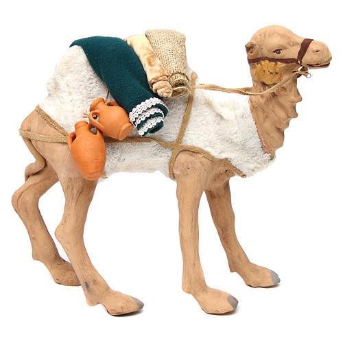 Animated camel 24cm Neapolitan Nativity 4