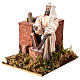 Arabian woodcutter, animated nativity figurine 12cm s2