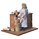 Arabian woodcutter, animated nativity figurine 12cm s2