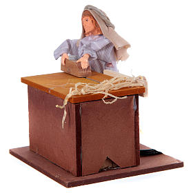 Arabian carpenter, animated nativity figurine 12cm
