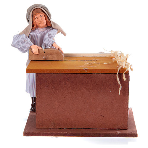 Arabian carpenter, animated nativity figurine 12cm 1