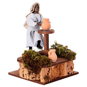 Vasaio 12 cm movimento presepe