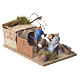 Woodcutter measuring 24x16x21cm for Animated nativities of 8/10cm s2