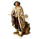 Camponês em movimento para presépio napolitano com figuras altura média 24 cm s2