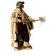 Camponês em movimento para presépio napolitano com figuras altura média 24 cm s3