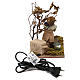 Farmer with tree animated Neapolitan Nativity figurine 12cm s4