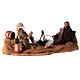 Camping scene, animated Neapolitan Nativity figurine 14cm s5