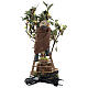 Man on ladder with tree, animated Neapolitan Nativity figurine 14cm s5