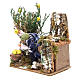 Animated nativity figurine 10cm man collecting lemons s2