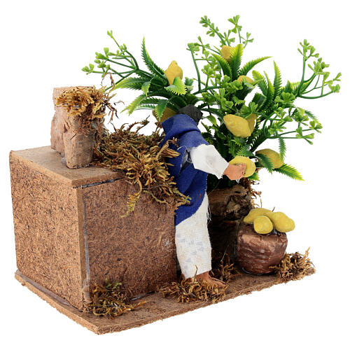Ramasseur de citrons 10 cm animation crèche 3
