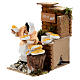 Animated nativity figurine 10cm bread stall s2