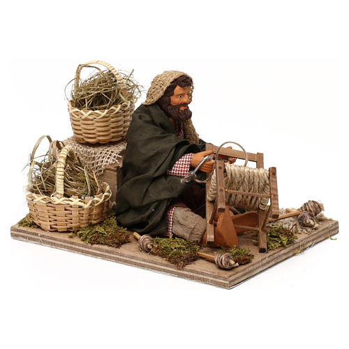 Chair fixer 14cm neapolitan animated Nativity 3