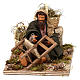 Chair fixer 14cm neapolitan animated Nativity s1