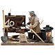 Hoe fixer with desk 12cm neapolitan animated Nativity s1