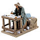 Scribe with desk, Animated Neapolitan Nativity figurine 14cm. s2