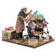 Cart of the evicted for animated Neapolitan Nativity, 14cm s3
