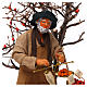 Fruit seller with scales for Animated Neapolitan Nativity, 24cm s2