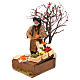 Fruit seller with scales for Animated Neapolitan Nativity, 24cm s3