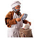 Butcher figurine for animated Neapolitan Nativity, 24cm s10