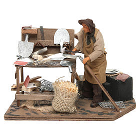 Hoe fixer for animated Neapolitan Nativity, 14cm