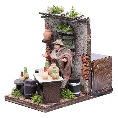 Vinaio movimento 10 cm presepe napoletano 2