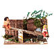 Bambino e bambina cm 7 movimento per presepe s1