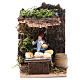 Cheese seller measuring 4cm, animated nativity figurine s1