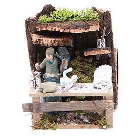 Bewegliche Krippenfiguren: Bildhauer 7cm bewegliche Krippenfigur Bewegliche Krippenfiguren: Bildhauer 7cm bewegliche Krippenfigur