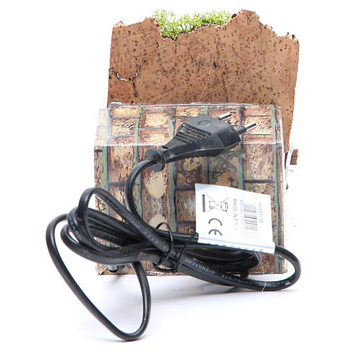 Rzeźbiarz  szopka mechaniczna 7cm 4