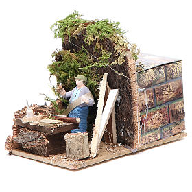 Movimientos para el Belén: Carpintero 4cm movimiento Belén