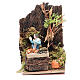 Olive seller measuring 4cm, animated nativity figurine s1