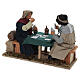 2 giocatori di carte 24 cm movimento presepe napoletano s6