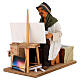 Animated Neapolitan Nativity figurine painter 24cm s4