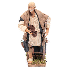 Crèche Napolitaine: Boiteux 24 cm mouvement crèche napolitaine