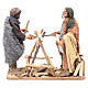 Animated Neapolitan Nativity figurines 2 woodsmen 24cm s4
