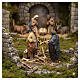 Animated Neapolitan Nativity figurines 2 woodsmen 24cm s2