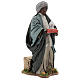 Animated Neapolitan Nativity figurine Black Wise King 30cm s4