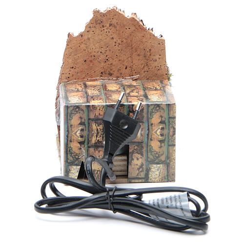 Vendeur de fromage 10 cm mouvement crèche 4